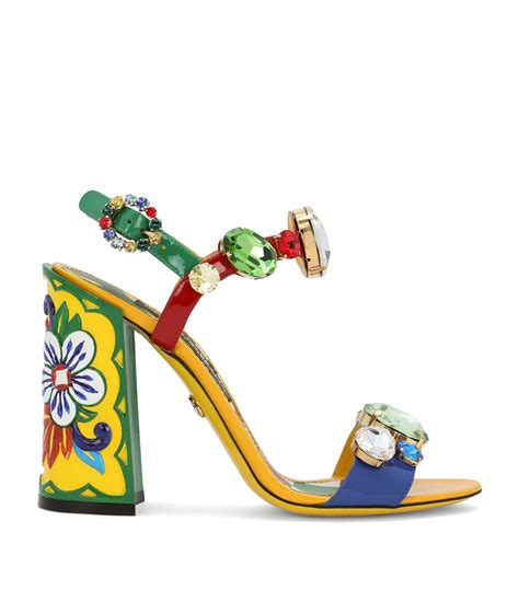 dolce gabbana sandal|dolce gabbana heeled sandals.